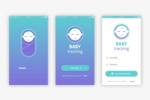 Baby Tracking App project