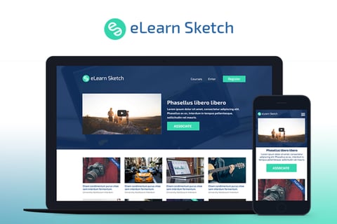 eLearn Sketch | Multi-purpose Sketch Template project