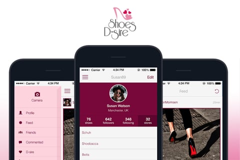Shoes D-sire | A Social Network for Shoe Lovers project