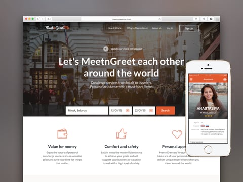 MeetnGreetMe project