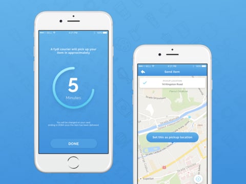 Delivery Mobile App project