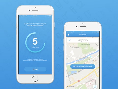 Delivery Mobile App project