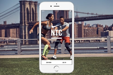 Nike Training Club 5.0 project