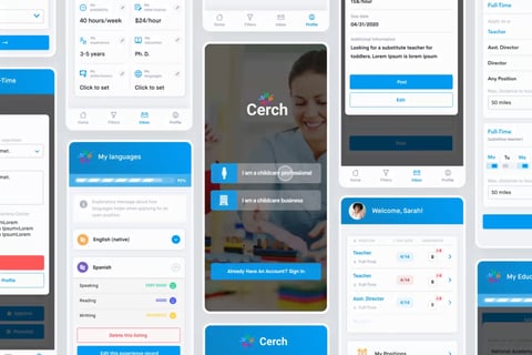 Cerch | Mobile Application Design project