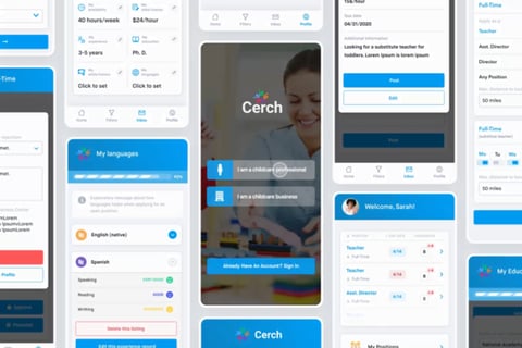 Cerch | Mobile Application Design project