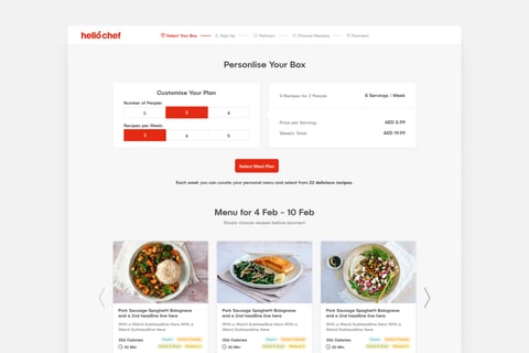Hello Chef | Meal Delivery Platform and Mobile App project