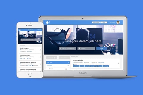 Vanhack Job Board Redesign project
