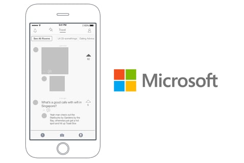 Microsoft Private Beta Social App project
