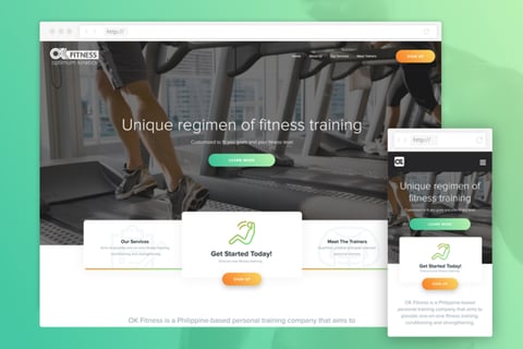 OK Fitness project