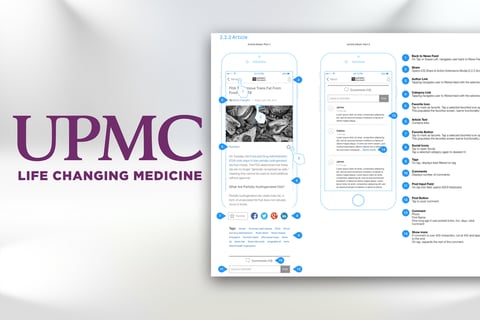 UPMC HealthBeat App project