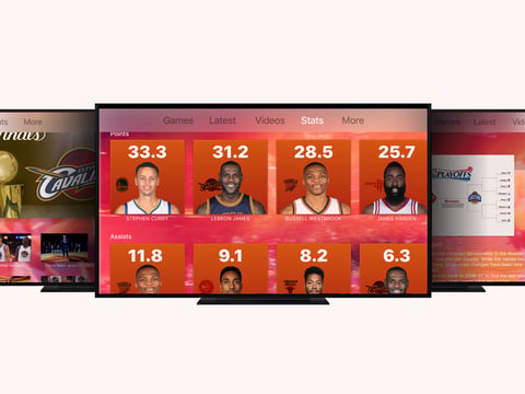 NBA Apple TV project