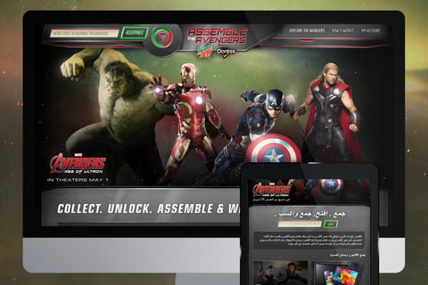 Mountain Dew - Assemble the Avengers project