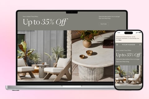 Website for a Luxury Furniture Marketplace project