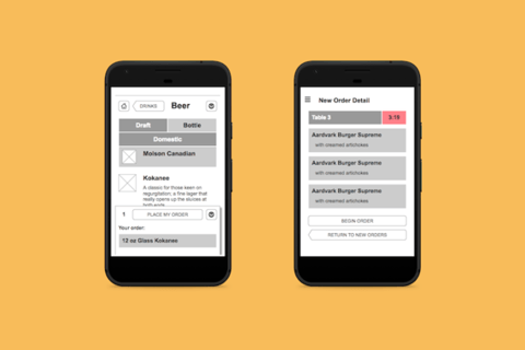 Restaurant App project