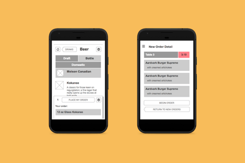 Restaurant App project