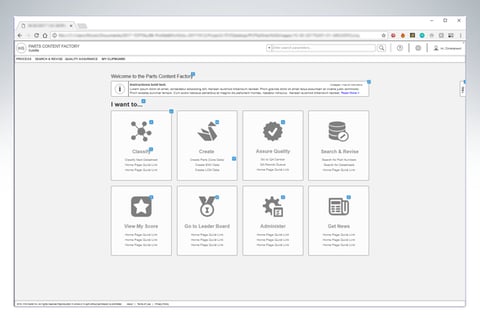 Engineering Components (Parts) Data Entry System project
