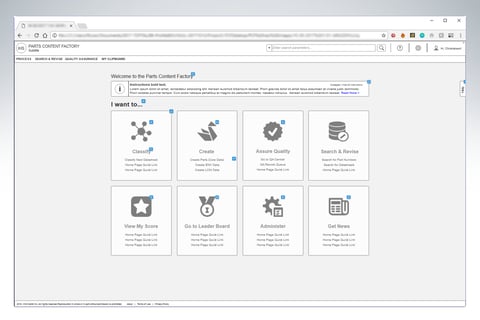 Engineering Components (Parts) Data Entry System project