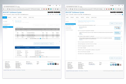 Oil Well Entitlement Web App (Desktop and Mobile) project