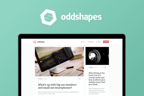 Oddshapes Website project