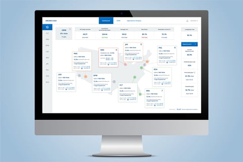 UX/UI Design of Airline Operations Analytics Software project