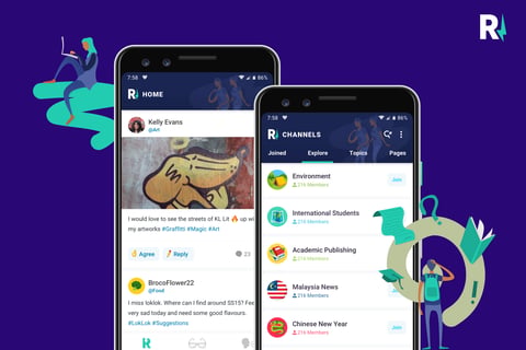 Rally Students, Social Network project