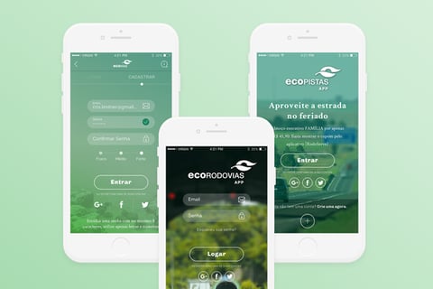 Digital Interface Design | EcoRodovias project