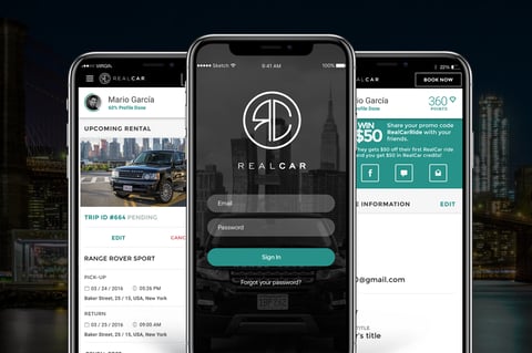 Real Car | Mobile/Desktop Website project