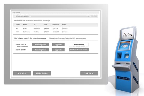 Airline Check-in Kiosk project