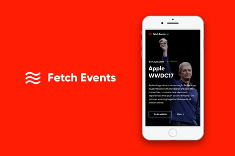 Fetch Events (Website) project