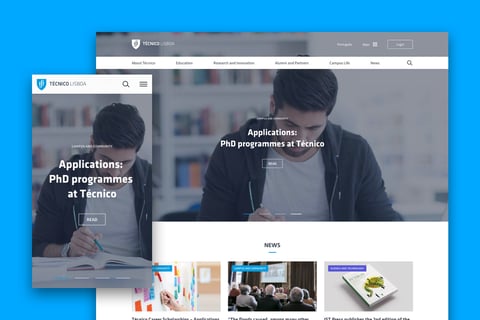 Instituto Superior Técnico (Website) project