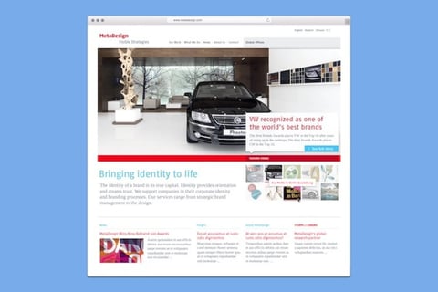 Agency Site Redesign project