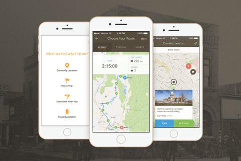 Scenic Viewer History App project