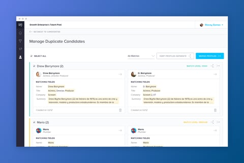 getTalent | Merge Hub project