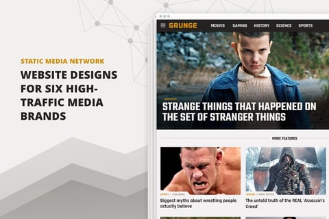 Static Media Editorial Websites project