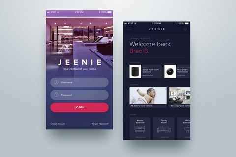 Jeenie | Smart Device Management App project