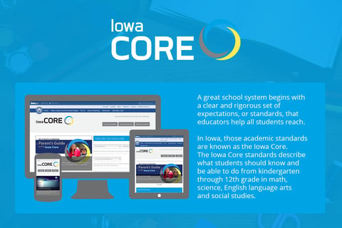 Iowa Department of Education, Core Standards project