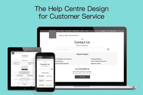 Help Centre Design project