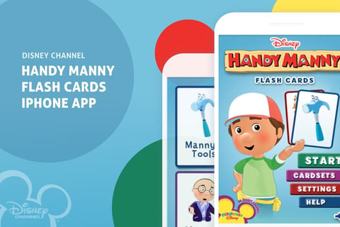 Disney Handy Manny Flash Cards App project