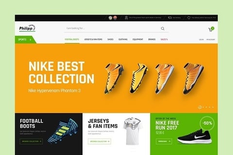 eCommerce Website Design project