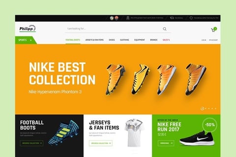 eCommerce Website Design project