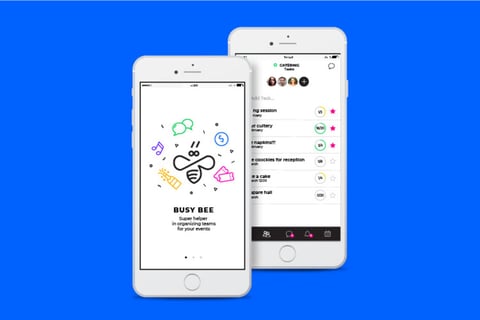 App Design for an Event Task Manager project