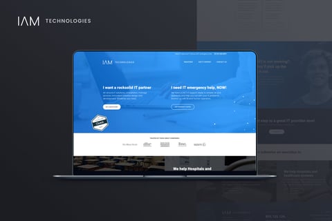 IAM Technologies | Website Redesign project
