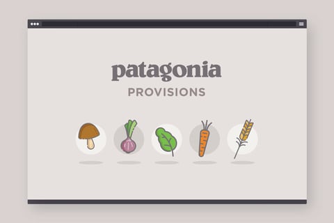 Patagonia Provisions - Animated Logo Sequence project