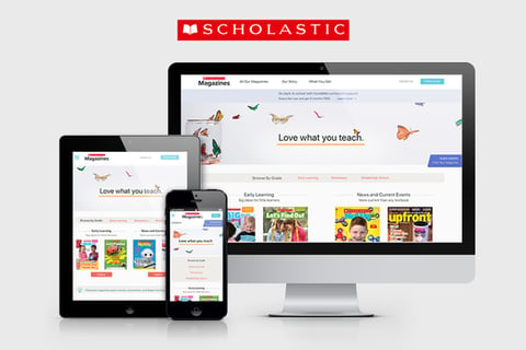 A Redesign of a Scholastic Website project