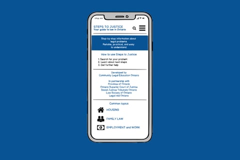 Steps to Justice Redesign project