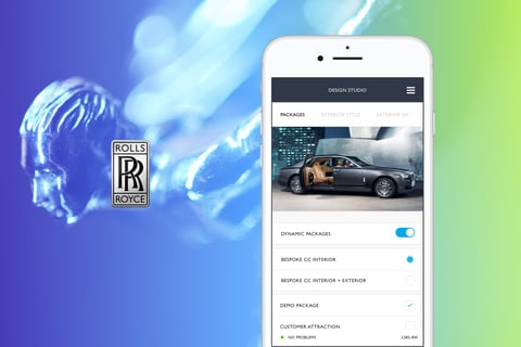 Rolls-Royce | Mobile Configurator project
