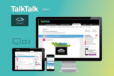 TalkTalk | Ultra Fibre Optic project