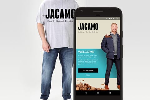 Jacamo Virtual Fitting Room Concept App project