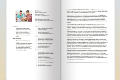 Theme Park University Phase B Concept Personas project
