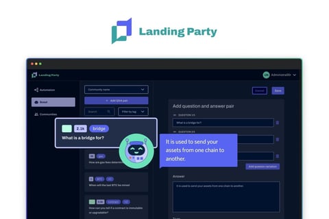 Landing Party | Automation Tool for Web3 Communities project